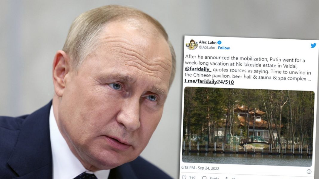  Загадочное исчезновение Путина.  СМИ: Он ушел в отпуск.  Представитель Кремля: Неправда

