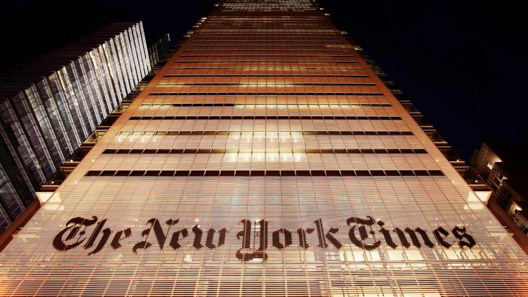  США.  Штурм навколо перехрестя в "NYT".  Jerusalem Post побачила в ньому свастику, відповідає щоденник
