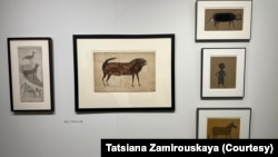 Outsider Art Fair 2023, картини Білла Трейлора.  Фото: Тетяна Заміровська